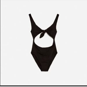 Zara black swimsuit (Small)